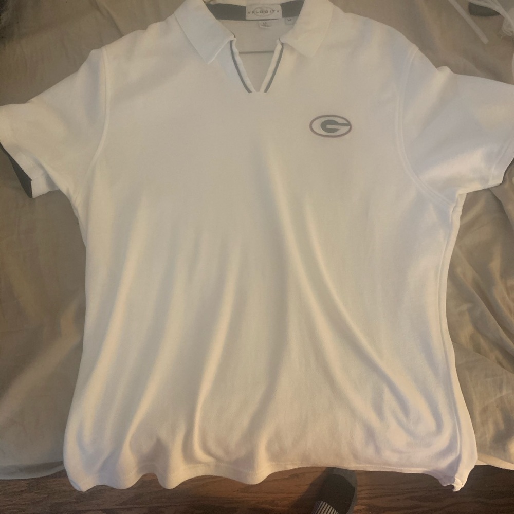 A Georgia golf shirt